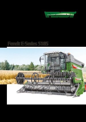 Moissonneuse-batteuses Fendt 5185 E
