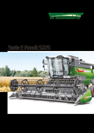 Moissonneuse-batteuses Fendt 5225 E Rice