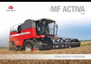 Moissonneuse-batteuses Massey Ferguson Activa 7340