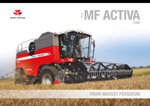 Moissonneuse-batteuses Massey Ferguson Activa 7340