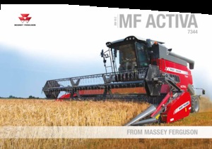Moissonneuse-batteuses Massey Ferguson Activa 7344