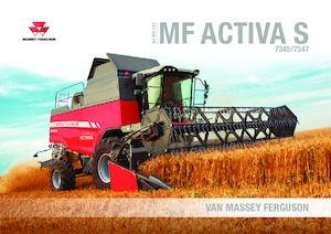 Moissonneuse-batteuses Massey Ferguson Activa S 7345-MCS 