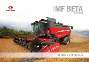 Moissonneuse-batteuses Massey Ferguson Beta 7360 PL