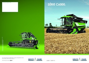 Moissonneuse-batteuses DEUTZ-FAHR C 6205 Topline