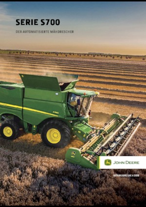 Moissonneuse-batteuses John Deere S770