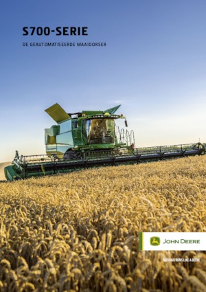 Moissonneuse-batteuses John Deere S770