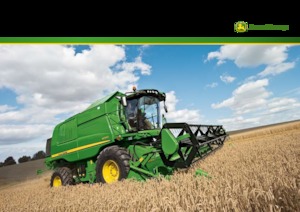 Moissonneuse-batteuses John Deere W550