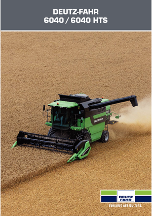 Moissonneuse-batteuses DEUTZ-FAHR 6040 C HTS