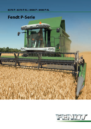 Moissonneuse-batteuses Fendt 8400 P