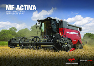 Moissonneuse-batteuses Massey Ferguson Activa 7344-MCS