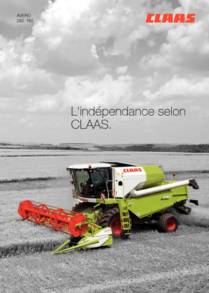 Moissonneuse-batteuses Claas Avero 160