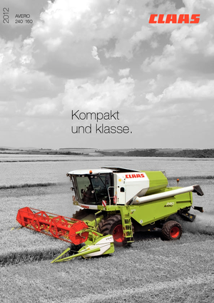 Moissonneuse-batteuses Claas Avero 160