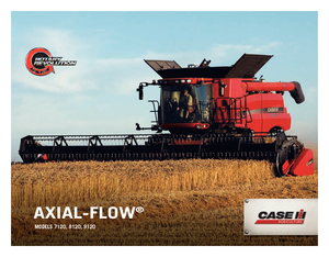 Moissonneuse-batteuses Case IH Axial Flow 8120