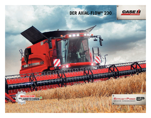 Moissonneuse-batteuses Case IH Axial Flow 9230