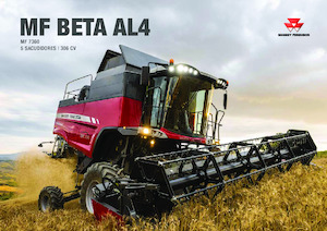 Moissonneuse-batteuses Massey Ferguson Beta 7360 AL4