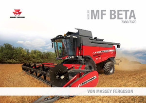 Moissonneuse-batteuses Massey Ferguson Beta 7370