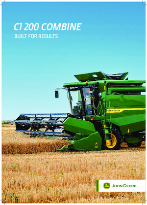 Moissonneuse-batteuses John Deere C1 200