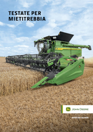 Moissonneuse-batteuses à barres de coupe John Deere RDF45 