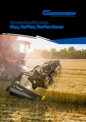 Moissonneuse-batteuses à barres de coupe Geringhoff TrueFlex 45