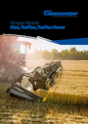 Moissonneuse-batteuses à barres de coupe Geringhoff TrueFlex 45