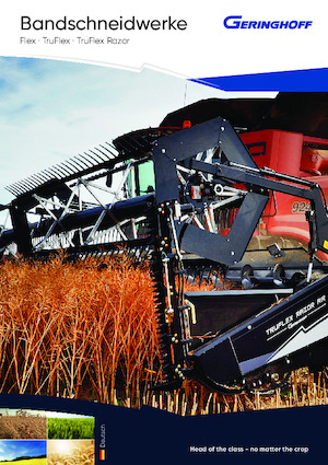 Moissonneuse-batteuses à barres de coupe Geringhoff TruFlex 40