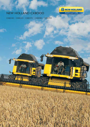 Moissonneuse-batteuses New Holland CX 8090 SCR