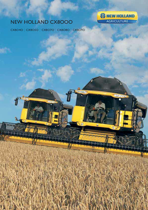 Moissonneuse-batteuses New Holland CX 8090 SCR