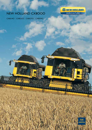 Moissonneuse-batteuses New Holland CX 8090 SCR