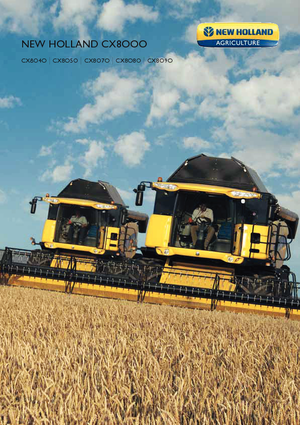 Moissonneuse-batteuses New Holland CX 8090 SCR
