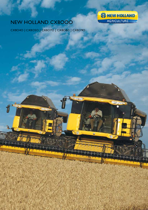 Moissonneuse-batteuses New Holland CX 8090 SCR