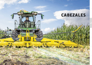 Moissonneuse-batteuses à barres de coupe maïs John Deere 445