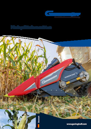 Moissonneuses-batteuses ramasseuses de maïs Geringhoff MSH 900 B