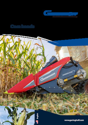 Moissonneuses-batteuses ramasseuses de maïs Geringhoff MSH 900 B