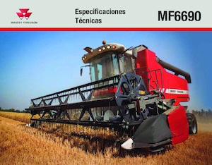 Moissonneuse-batteuses Massey Ferguson MF 6690