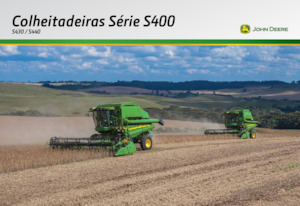 Moissonneuse-batteuses John Deere S430