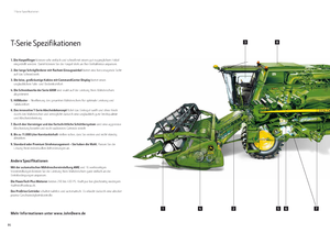Moissonneuse-batteuses John Deere T 660