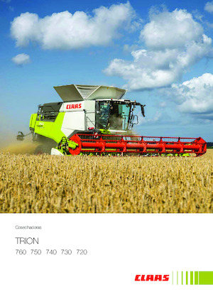 Moissonneuse-batteuses Claas Trion 760   