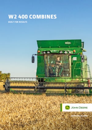 Moissonneuse-batteuses John Deere W2 400