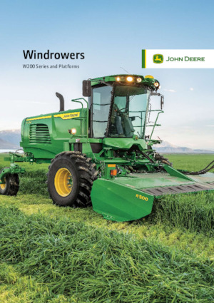 Moissonneuse-batteuses John Deere W200M