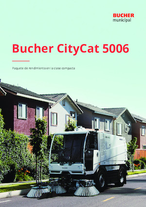 Balayeuses compactes Bucher-Schörling CityCat 5006