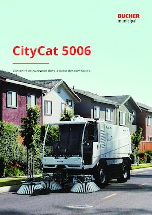 Balayeuses compactes Bucher-Schörling CityCat 5006