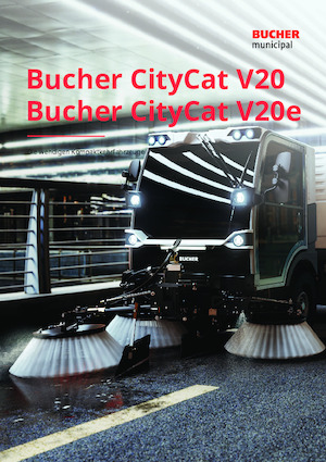 Balayeuses compactes Bucher-Schörling CityCat V20