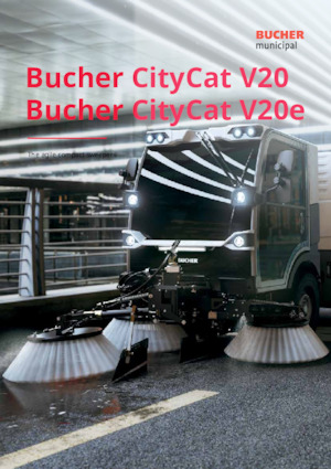Balayeuses compactes Bucher-Schörling CityCat V20