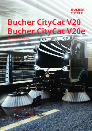 Balayeuses compactes Bucher-Schörling CityCat V20