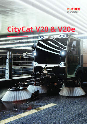 Balayeuses compactes Bucher-Schörling CityCat V20