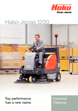 Balayeuses compactes Hako Jonas 1200 V