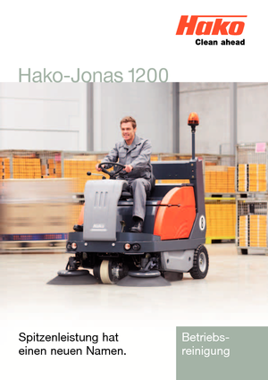 Balayeuses compactes Hako Jonas 1200 V