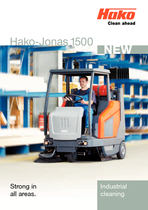 Balayeuses compactes Hako Jonas 1500 D
