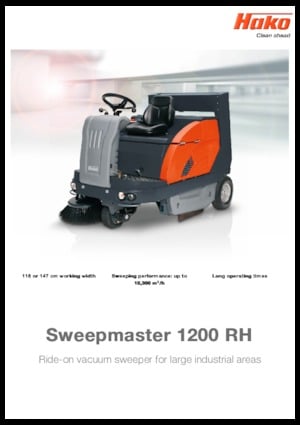 Balayeuses compactes Hako Sweepmaster D 1200 RH