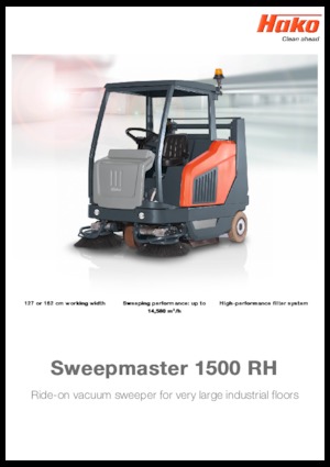 Balayeuses compactes Hako Sweepmaster D 1500 RH